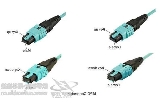娄底市欧孚光纤光缆厂 MPO光纤跳线的极性分类和芯数设计